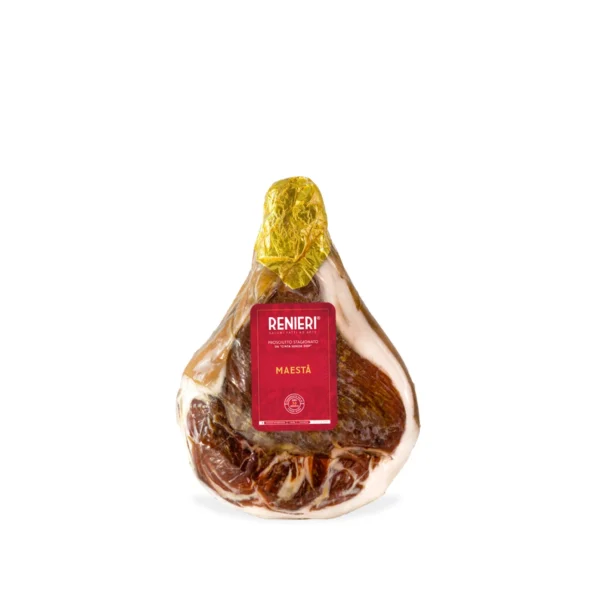 Prosciutto da "Cinta Senese DOP" 36 mesi Maestà, disossato - immagine 1