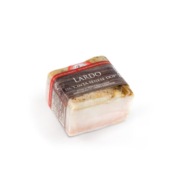 Lardo da Cinta senese dop Renieri confezione