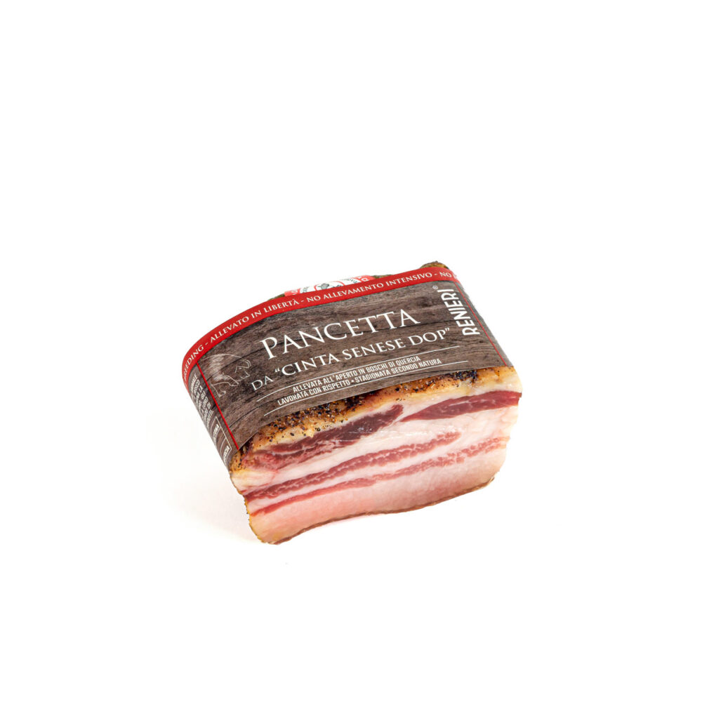Pancetta da cinta senese dop Renieri